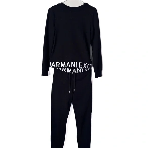 Armani Exchange Crewneck Sweatshirt Joggers Set - Picture 7 of 7